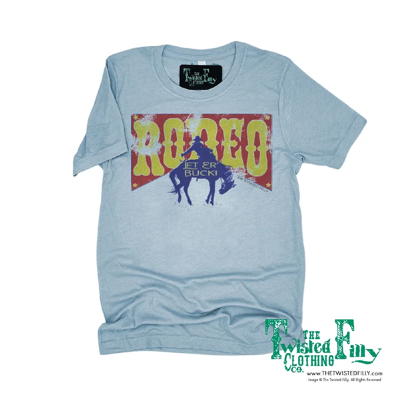 Rodeo - S/S Crew Neck Adult Tee - Assorted Colors Cozy Warm Stylish