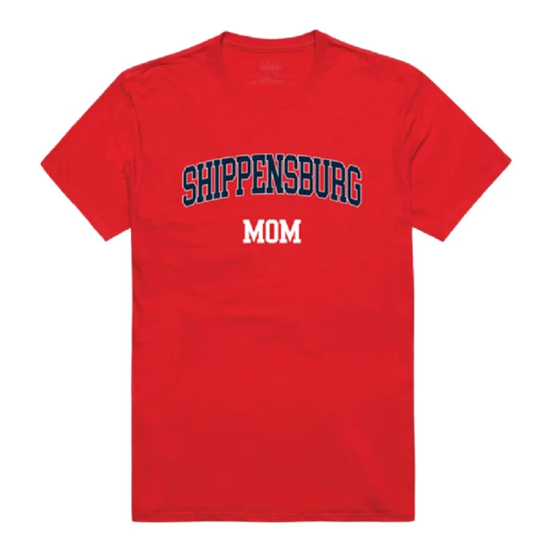 Shippensburg University Raiders Mom T-Shirts V-Neck T-Shirt Long Sleeve Cotton