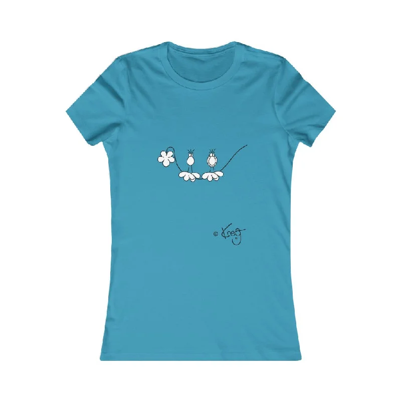 Silly Birdz,Women's Favorite Tee Fitted T-Shirt Seamless Stretchy