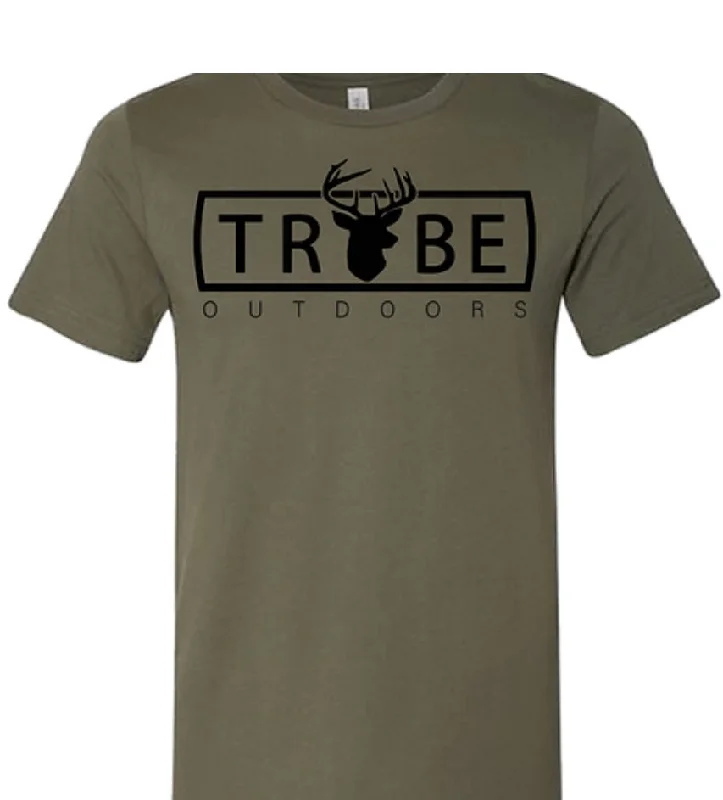 Tribe Outdoors Deer Tribe Original Tee Front Pockets Side Pockets Patch Pockets