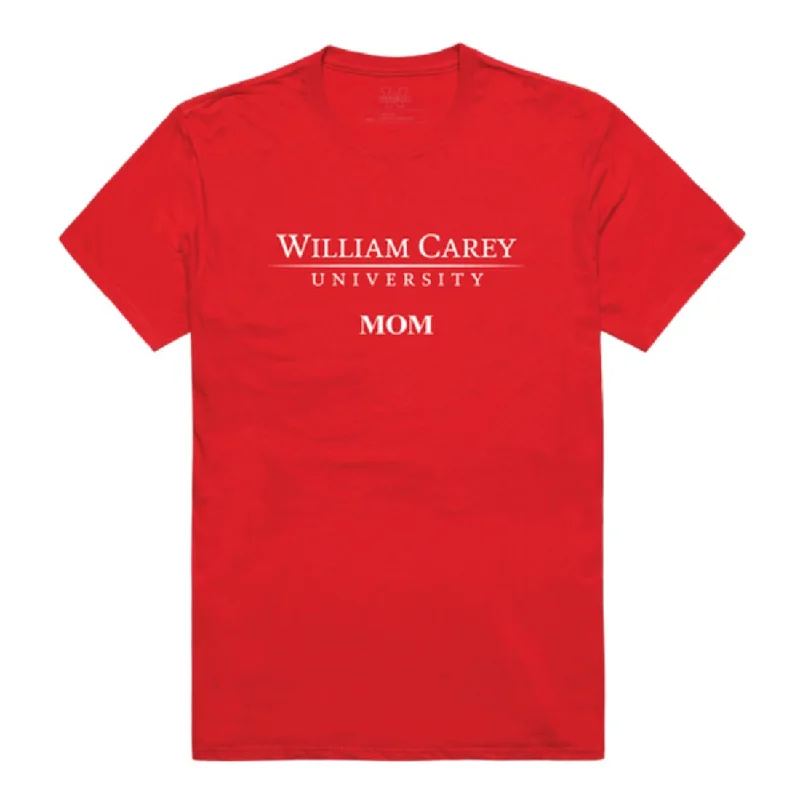William Carey University Crusaders Mom T-Shirts Boxy Fit Fitted Loose