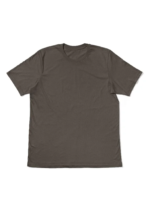 Perfect TShirt Co Womans Original Boyfriend T-Shirt Asphalt Gray Mesh Fabric Canvas Fabric Denim Fabric