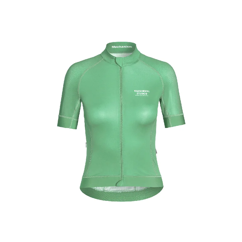 Women's Mechanism Jersey - Green Seasonal Jersey Tee