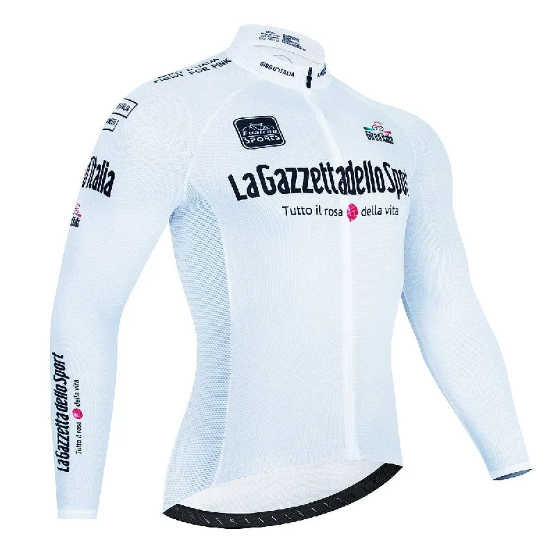 Men's Cycling Jersey Long Sleeve - Breathable Quick-Drying Performance Shirt Custom Jersey Tee