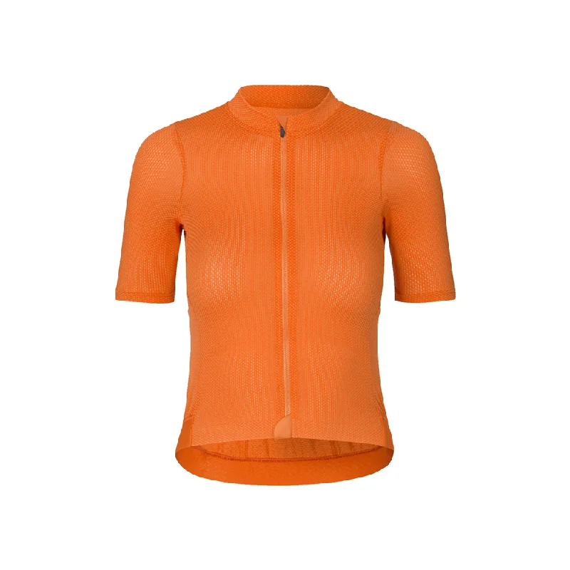 Women's Solitude Mesh Jersey - Bright Orange Bronze Jersey Tee