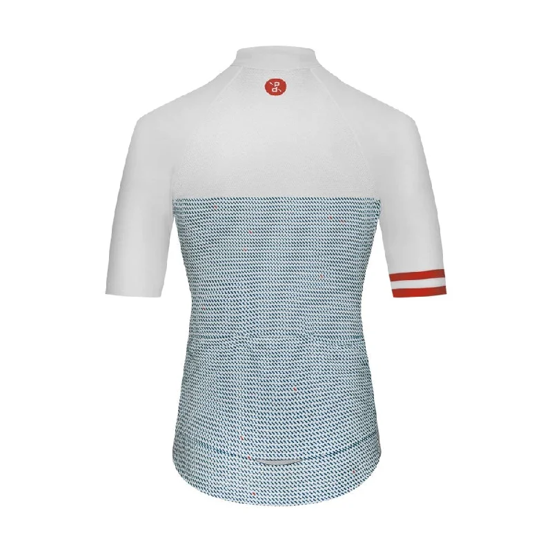 Women's Horizon Domestique Jersey - White Retro Jersey Tee