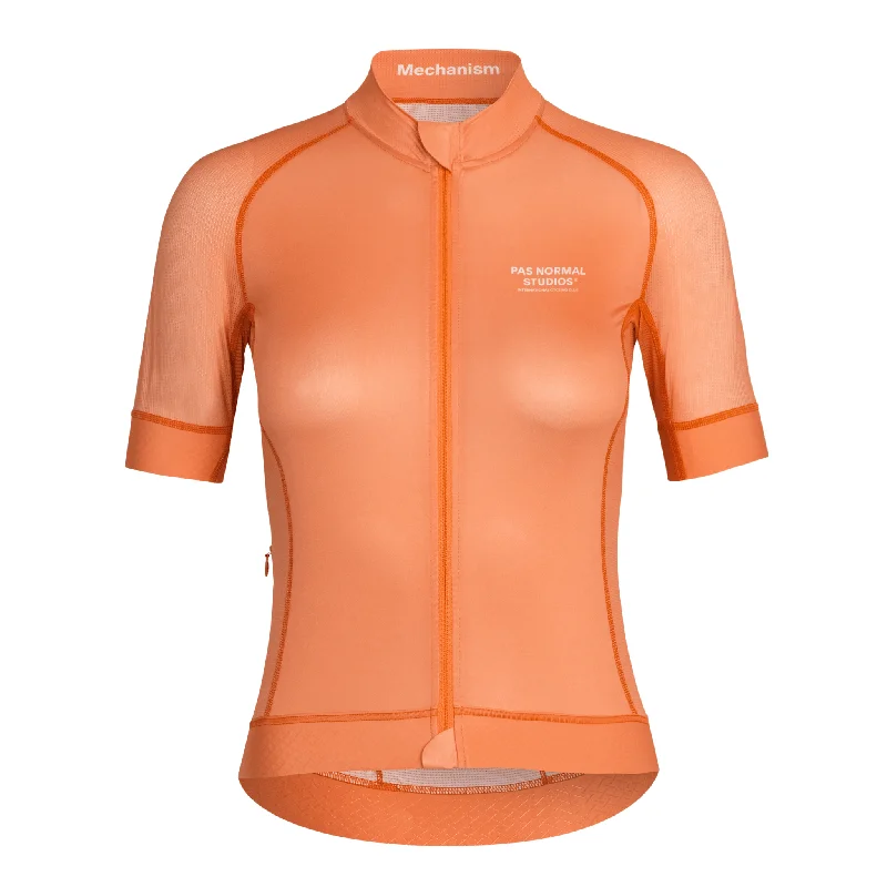Women's Mechanism Jersey - Coral Linen Jersey Top