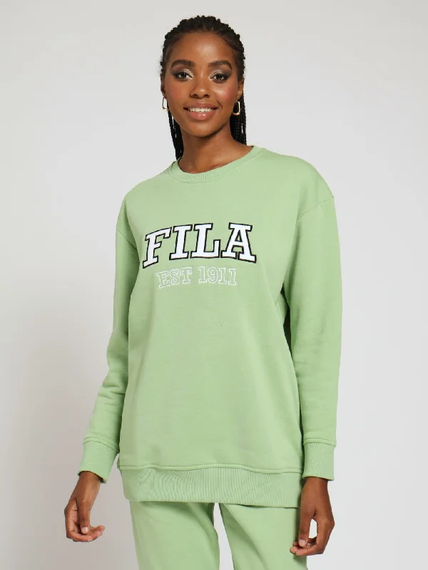 Amanda Crew Jersey - Green Eco-Friendly Jersey Tee