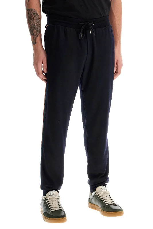 Paul Smith Wool Jersey Joggers For Comfortable Geometric Jersey Top