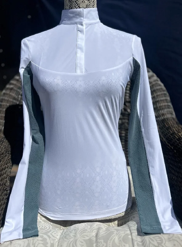 CT Jersey w/ Perforated Inserts L/S Competition Polo High-End Jersey Tee