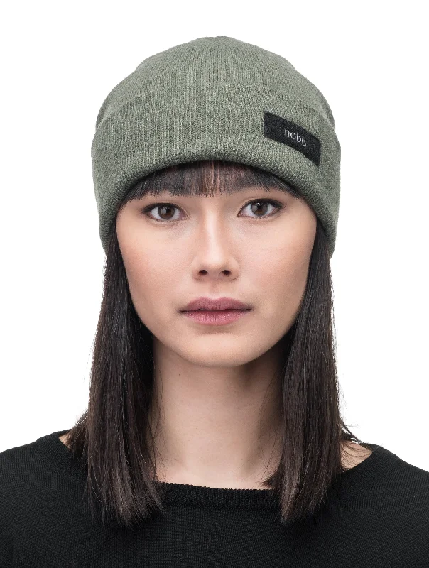 Dalia Unisex Jersey Knit Beanie Chic Jersey Tee