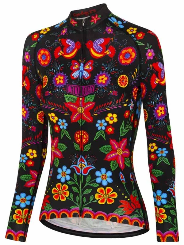 Frida Women's Summer Long Sleeve Jersey Spring Jersey Blouse
