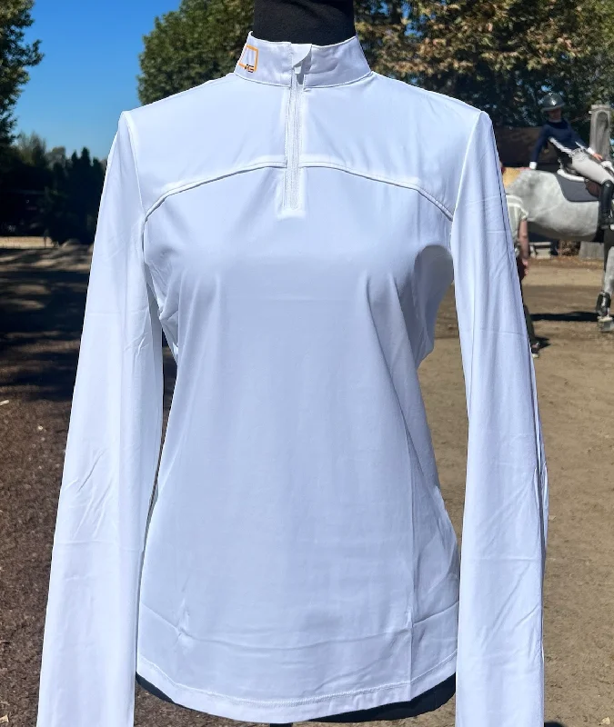 RG Products RG Jersey L/S Competition Zip Polo Hemp Jersey Tee