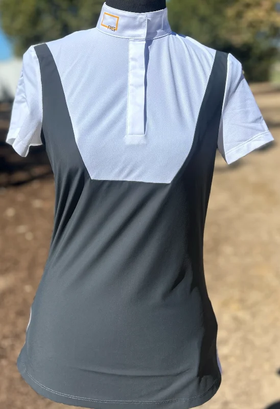 RG Products RG Jersey S/S Competition Button Polo Bamboo Jersey Tee