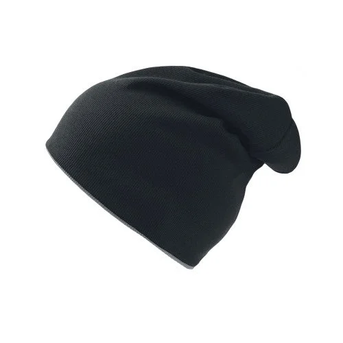 Atlantis Extreme Reversible Jersey Slouch Beanie Silk Jersey Blouse