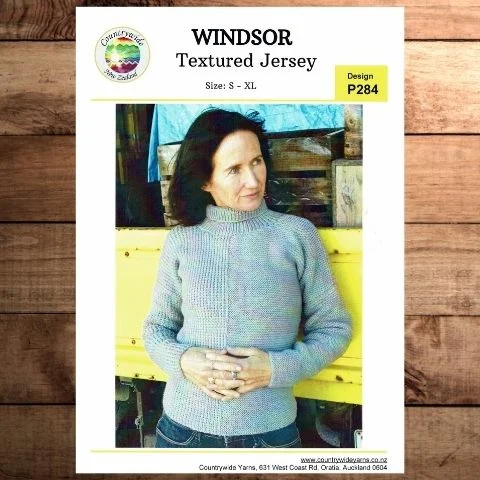 Countrywide  284  +B48:B133Windsor DK  Ladies Textured Jersey Trendy Jersey Shirt