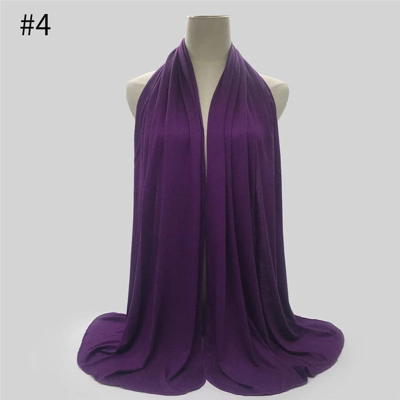 Elegance Unveiled: Modal Jersey Long Scarf Affordable Jersey Tee
