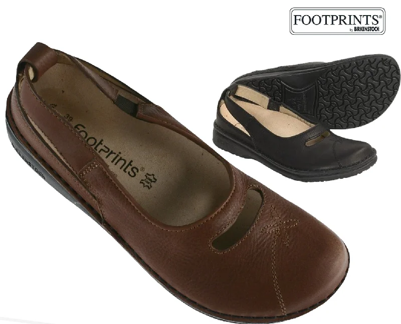 Footprints by Birkenstock Women's Jersey Leather Shoe, Color Options Bright Color Jersey Top