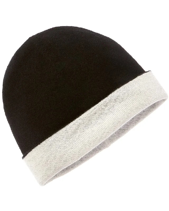 Phenix Jersey Reversible 4-Way Cashmere Hat Asymmetrical Jersey Blouse