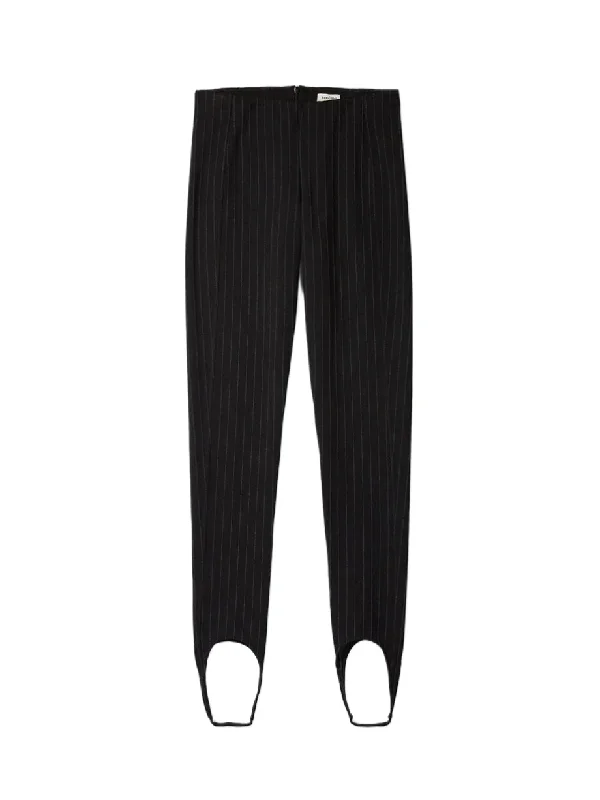 TOTEME Women's Black Stripe Jersey Skipants #1436 S NWT Boat Neck Jersey Shirt